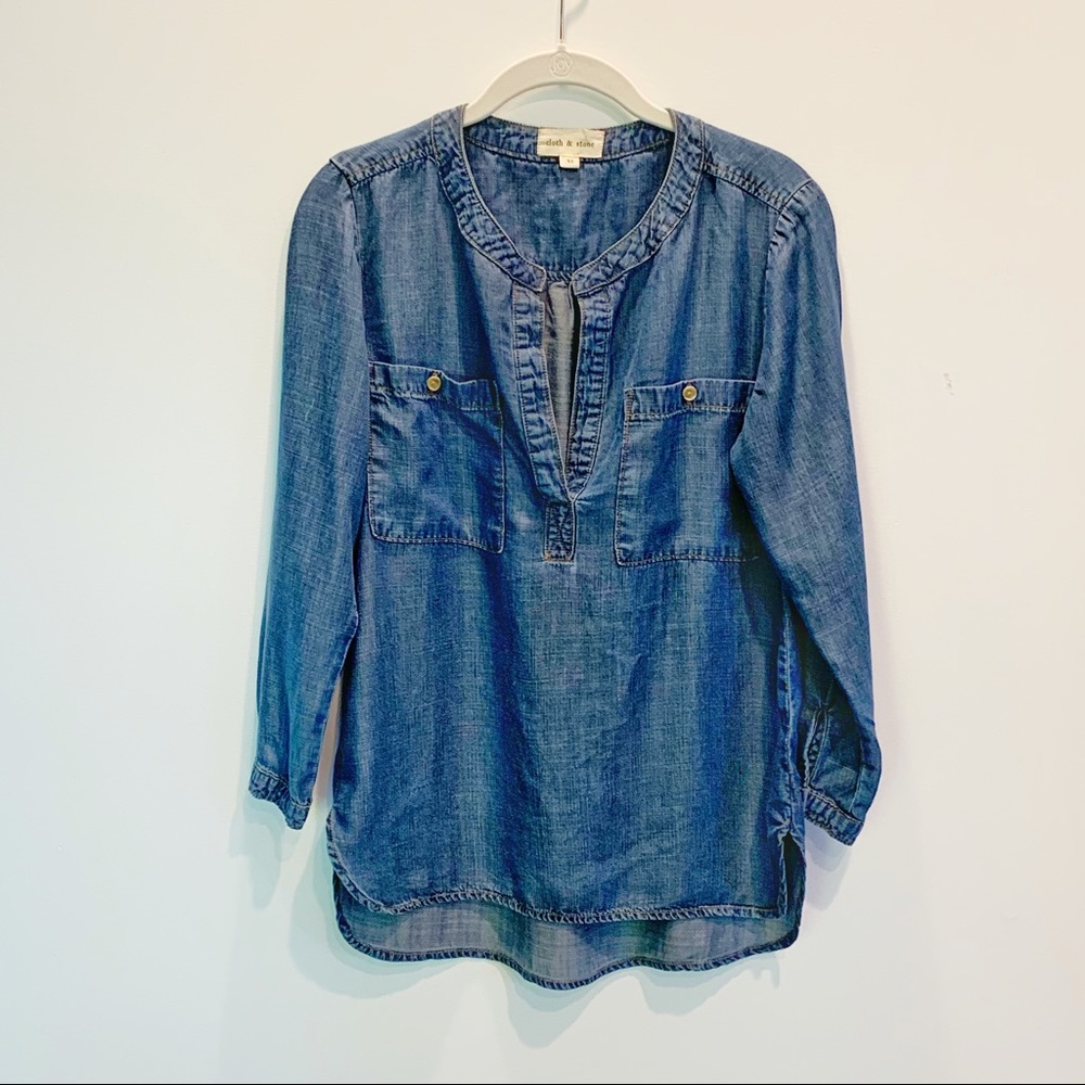 Soft chambray shirt